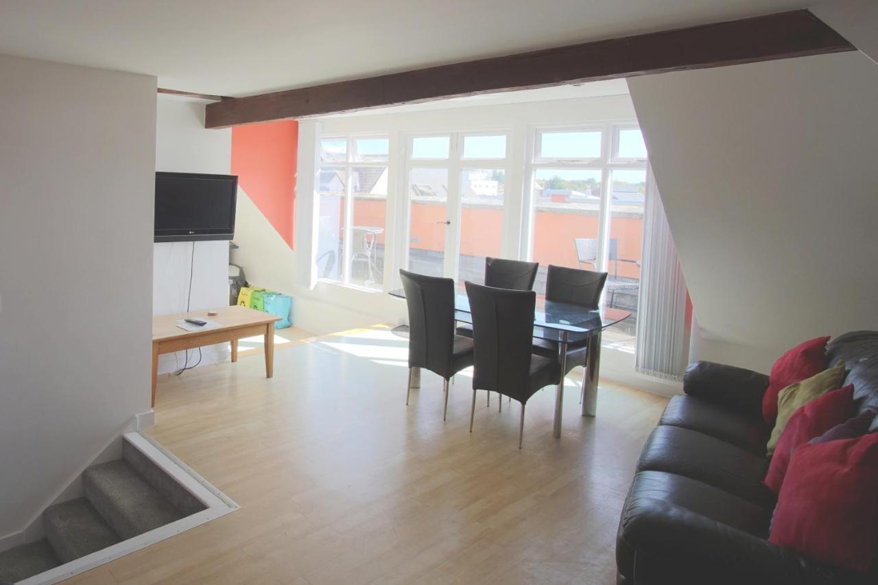 Stunning Central Exeter Apartment With Balcony And Fantastic View Екстериор снимка